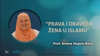 Prava i obaveza žena u Islamu Prof Amina MujelaBotic [upl. by Malony]