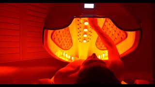 HyperT Pro FarInfrared Sauna Red Light Therapy Massage EWOT amp Hyperthermic Conditioning Cocoon [upl. by Genna]