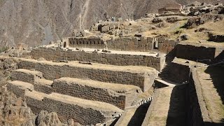 Majestic Flight Over Ollantaytambo In Peru Megalithic Mystery [upl. by Hetti]