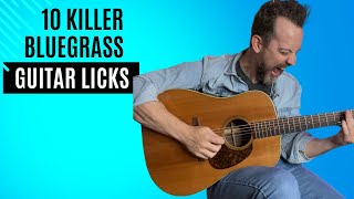 10 Bluegrass Guitar Licks Every Picker Should Know [upl. by Heshum]