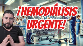 EMERGENCIA en paciente con Enfermedad Renal Crónica 🚨 Sx Urémico e Hipekalemia severa [upl. by Bartlet]