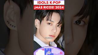 IDOLS KPOP MÁS RICOS 2024 kpop [upl. by Akinehs]