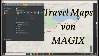 Reiseroute erstellen mit MAGIX Travel Maps Beispiel e bike Bosch Motor und Nyon Navigationsgerät [upl. by Neehar]