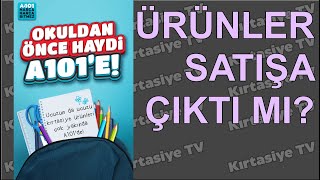 A101de KIRTASİYE ÜRÜNLERİ SATIŞTA MI 😯 2024 KIRTASİYE ÜRÜNLERİ  19 AĞUSTOS 2024 [upl. by Annahsad]