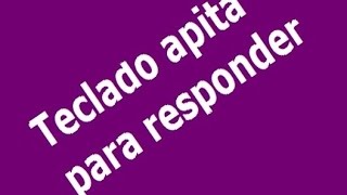 Problema no teclado que apita e não digita Resolvido [upl. by Vallery576]