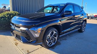 2024 Hyundai Kona N Line Abyss Black Pearl [upl. by Cranford]