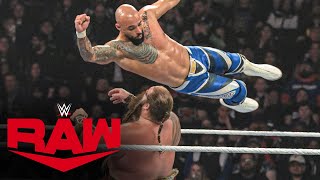 Ricochet vs Ivar Raw highlights April 1 2024 [upl. by Areid]