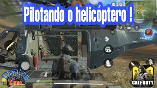 Call of Duty Mobile  Pilotando o helicóptero [upl. by Tebzil]