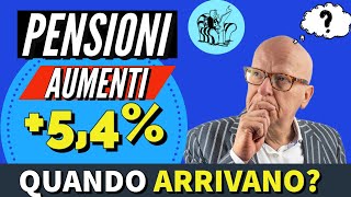 PENSIONI 👉 QUANDO ARRIVANO GLI AUMENTI 2024❓ A GENNAIO PER TUTTI❓ [upl. by Eibur715]