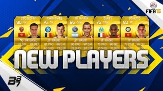 MORE NEW PLAYERS w PSG DI MARIA AND INTER JOVETIC  FIFA 15 [upl. by Riegel]