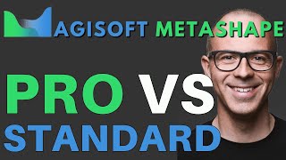 Agisoft METASHAPRE PRO vs STANDARD  Differenze tra le due versioni del software di fotogrammetria [upl. by Ynahpets]