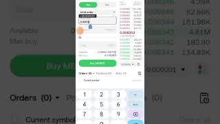 How to add limit order in OKX exchange to sale your any tokens okx [upl. by Navak]