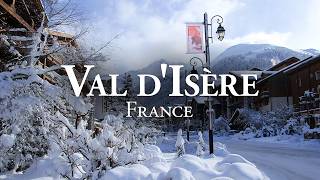 Val dIsère  The Most CHARMING French Ski Resort [upl. by Enelrihs]