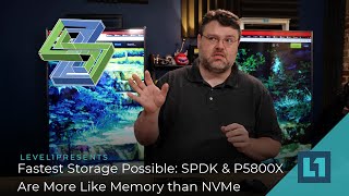 Fastest Storage Possible SPDK amp P5800X Are More Like Memory than NVMe [upl. by Mikeb268]