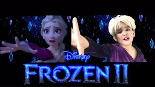 Idina Menzel AURORA  Into the Unknown “Frozen 2” Elsa song Cover Into the Unknown Real life [upl. by Avek]