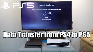 How to Transfer Games and Saved Data from PS4 to PS5 consoles using WiFi  Ethernet Cable [upl. by Elehcir]