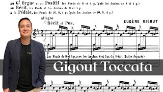 Toccata in B minor  Eugène Gigout  Celebrating half a million views [upl. by Nivart]