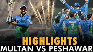 Full Highlights  Multan Sultans vs Peshawar Zalmi  Final Match 34  HBL PSL 6  MB2T [upl. by Roseanne]