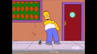 The Simpsons  Homer Drunk Dancing [upl. by Tolland836]