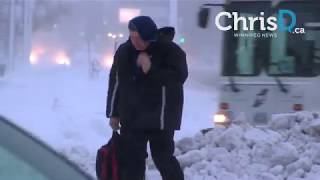 Early Winter Storm  October 11 2019  Winnipeg Manitoba [upl. by Ydnew]