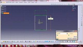 Catia V5 crée sa première pièce Tuto [upl. by Gylys]