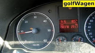 Ako spustit vynútenu regeneráciu DPF na VW Golf 5 [upl. by Ardis]