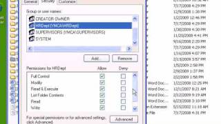 Setting Folder Permissions [upl. by Wamsley]