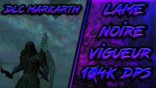 ESO  Lame Noire Vigueur  Build Pve Fr  104k  Markarth [upl. by Minsat559]