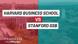 Harvard Business School vs Stanford GSB  HBS vs GSB [upl. by Belcher]