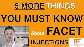 5 MORE Things You MUST KNOW About Facet Injections [upl. by Ahsilla]