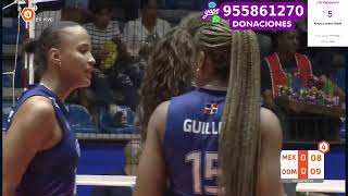 MEXICO VS REPUBLICA DOMINICANA EN VIVO  COPA PANAMERICANA DE VOLEY FEMENINO [upl. by Hjerpe]