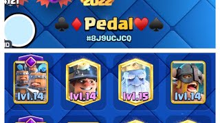 Evolution royal recruits miner wall breakers deck clash royale [upl. by Anadroj]