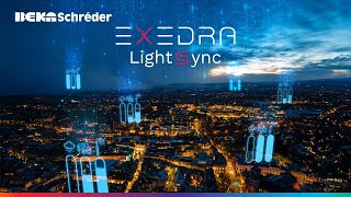 Schreder EXEDRA LightSync  Street lighting in sync with real needs [upl. by Nivanod]