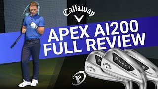 NEW APEX Ai200 IRON REVIEW  Incredible consistency through the Ai Smart Face [upl. by Ydnolem137]