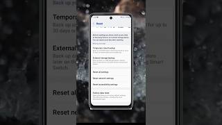 How to Reset Network Settings on Sumsung Galaxy A03s shorts [upl. by Eseilenna]