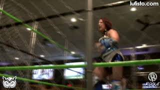 2018  LuFisto Vs Trixie Tash – Rogue Championship Steel Cage Match  Womens Wrestling [upl. by Siroval28]