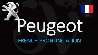 How to Pronounce Peugeot And WHY  French Car Pronunciation Explained [upl. by Sidney]