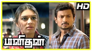 Manithan Tamil Movie  Scenes  Udhayanidhi decides to fight against Prakash Raj  Hansika [upl. by Allehcram]