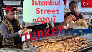 🇹🇷 Istanbul Food Vlog 02 Istanbul Street Food Malayalam [upl. by Apurk]