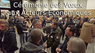 Cérémonie des Vœux aux Acteurs Économiques tvsevreetmaine [upl. by Aitsirk]