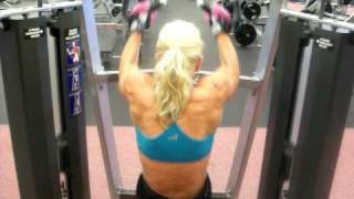 Ginger Martin back workout [upl. by Goff]