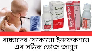 Moxaclav Syrup বাংলায় সম্পূর্ণ মেডিসিনের বিবরণ  বাচ্চাদের এন্টিবায়োটিক  Med Unlimited [upl. by Aitercul]