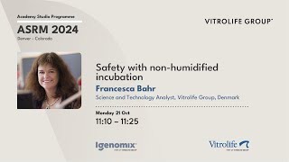 ASRM 2024 Safety with nonhumidified incubation [upl. by Alhan]