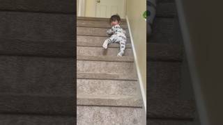 Baby Climbing Stairs [upl. by Cobby]