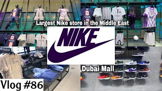 WORLD’S LARGEST NIKE STORE  DUBAI VLOG nike jordan vlog  JITEN BAJAJ [upl. by Eirelam782]