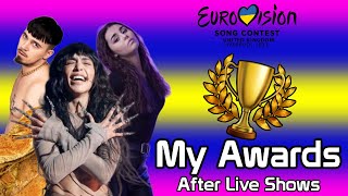 Eurovision Song Contest 2023 My Awards After Live Shows  55 Categories [upl. by Marcelline]