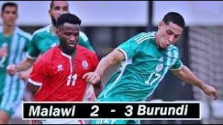 MALAWI VS BURUNDI ALL GOALS amp HIGHLIGHTS ‣ AFCON QUALIFIERS 2024 TO AFCON 2025 [upl. by Troy555]