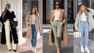 Top Trending Casual Fashion Unique Business Outfits Ideas Classy Fashion Ideas For Winter 2024 [upl. by Dichy]