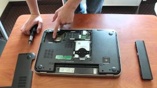 How to Remove a Hard Drive From a Laptop Computer [upl. by Elakram707]