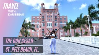 Visiting The Iconic Don Cesar Hotel on St Pete Beach Florida [upl. by Darcia]